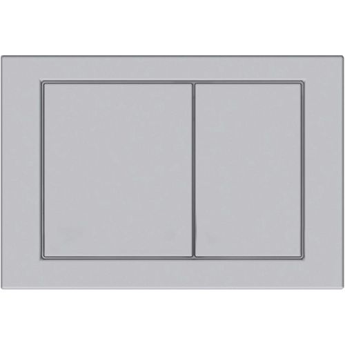 Клавиша смыва механическая KK POL Vitrum Metal Slim 350/PSM/011-00-00 цвет черный